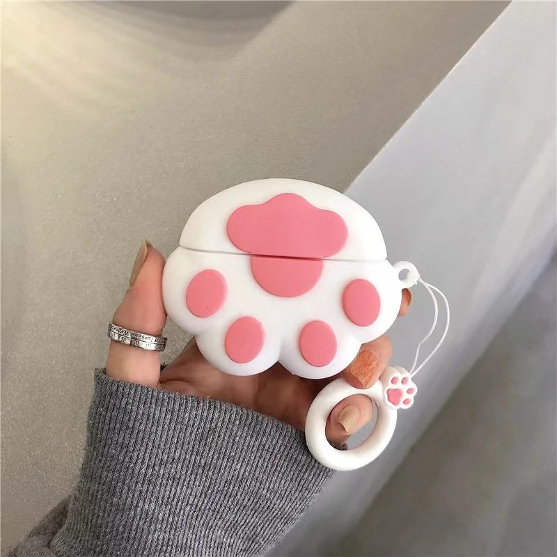 Аксессуары для наушников Apple Airpods 1 2, силиконовый чехол для беспроводных Bluetooth наушников с крючком для Airpods 1/2