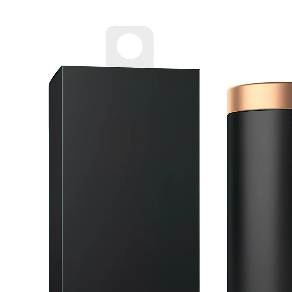 

200Pcs Transparent Hanging Tabs Clear Self-Adhesive Plastic Tags 12Mm Round Hole for Retail Supermarket Display Solutions