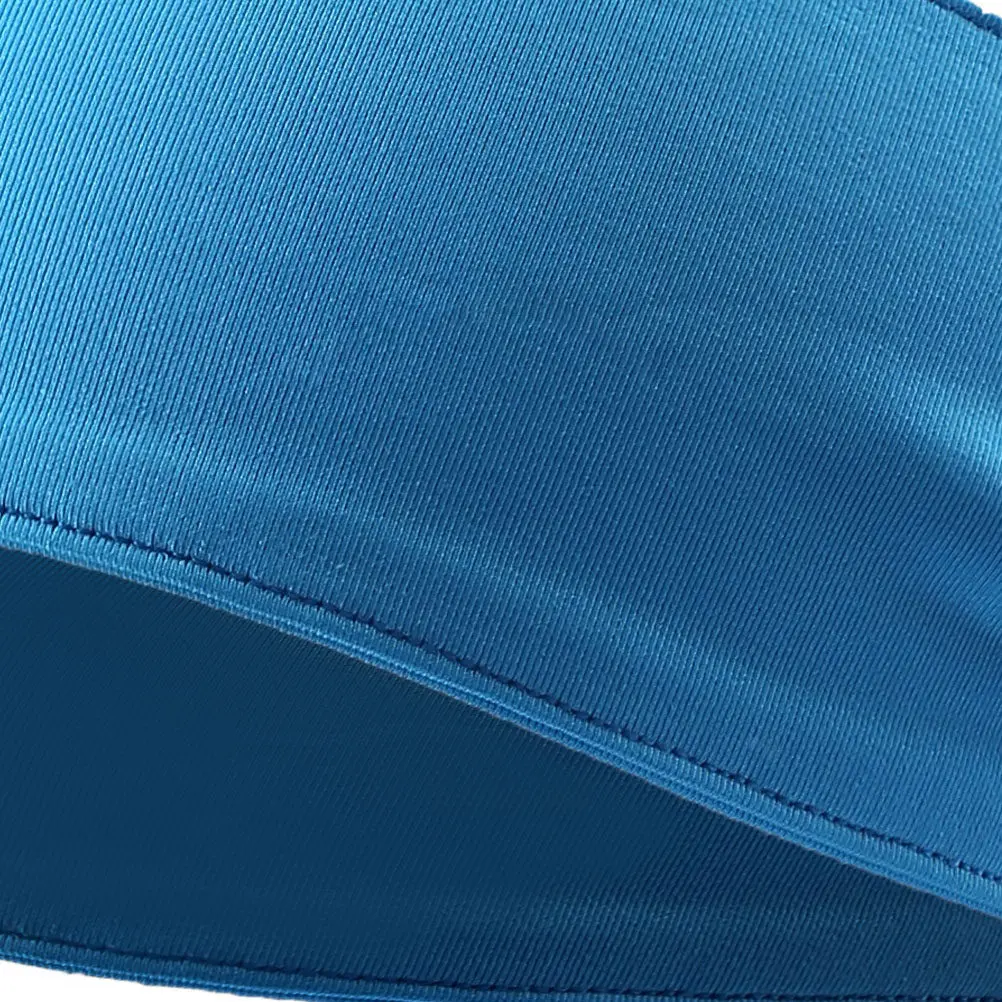 Milk Silk Sports Headband High Absorption Moisture Wicking Fast Drying Unisex Head Tie for Jogging Soccer Karate Athletics Gym