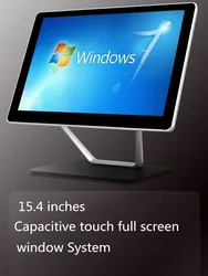タッチスクリーン付きPOSシステム端末,レジ,オールインワンパネル,レジ,コンピューター,スーパーマーケット,15.6