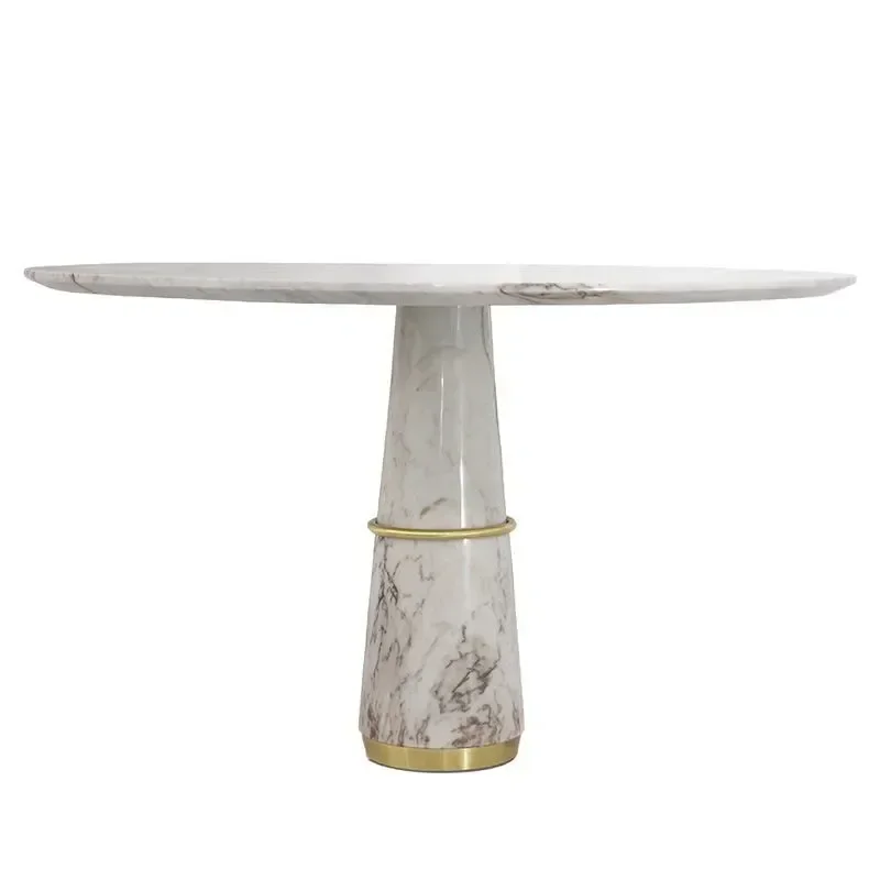 Marble dining table Designer villa dining table
