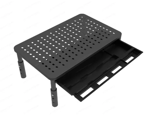 

Портативная регулируемая подставка для компьютерного монитора, металлический увеличивающий охлаждающий кронштейн для ноутбука с ящиком для хранения, держатель монитора ПК