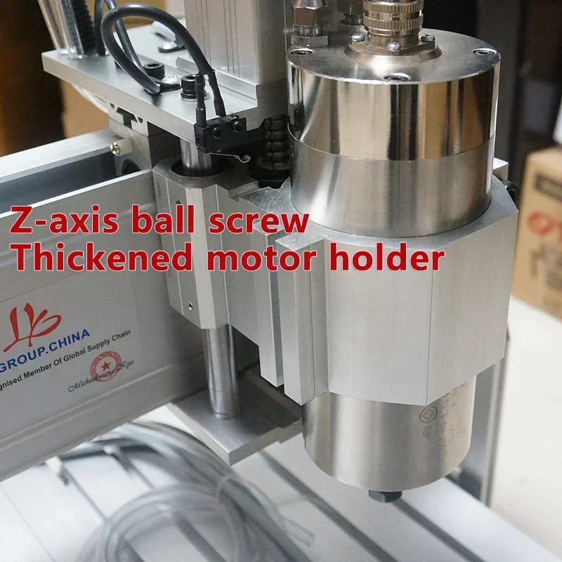 Wood Engraver Router 3040 6040 8060 CNC Water Cooling USB Port Aluminum Engraving Drilling Milling Machine Optional Rotary Aixs