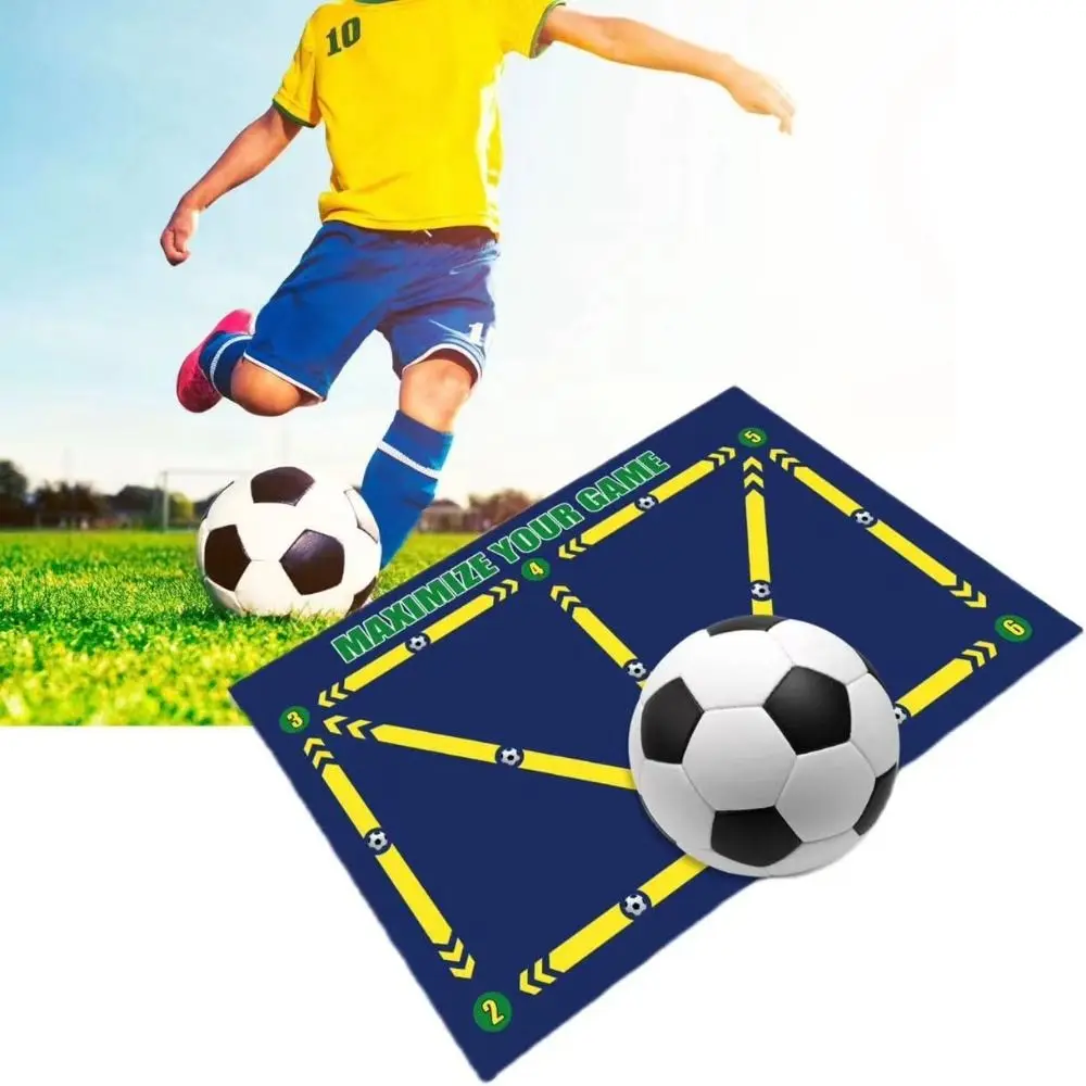 

Increase Your Arch Control Soccer Training Mat Enhance ball control skills Improving Balance Football Footstep Training Blanket