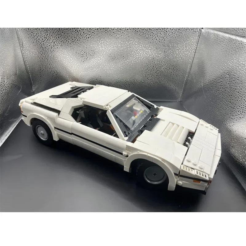 

MOC-161294 White New Classic M1 Supercar Racing Block Model 1264 Parts MOC Creative Educational Boy Building Blocks Toy Gift