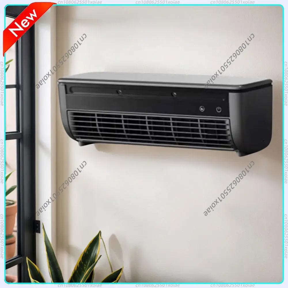 Wall-Mounted Air Cooling Fan 6000mAh 15W Power Quick Cooling Easy To Install Leafless Home Kitchen Air Conditioning Desktop Fan