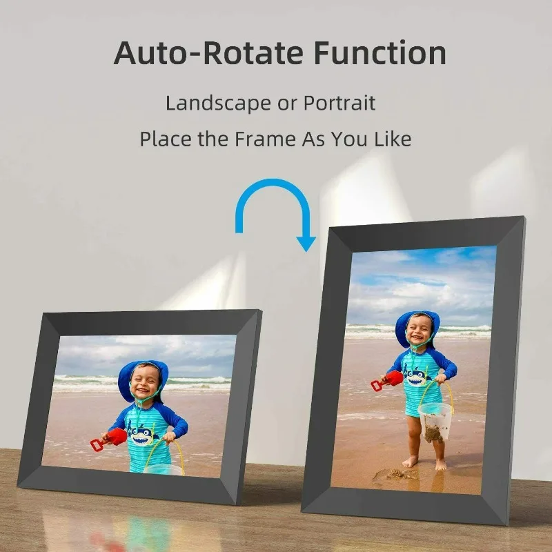 Touch 10.1 inch wifi electronic photo frame smart cloud digital photo frame