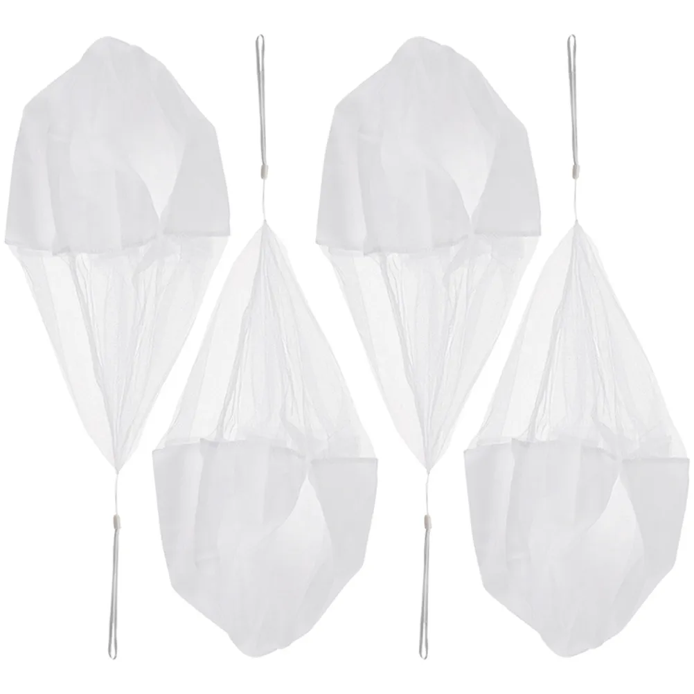 

Набор из 4 парашютов для игры на открытом воздухе, забавная игрушка для детей, для вечеринок, в качестве награды в классе, для активных игр, игрушка-парашют