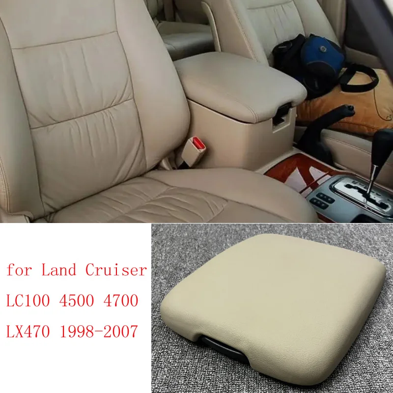 Car Accessories Center Armrest Box Case Cover for Land Cruiser LC100 4500 4700 LX470 1998-2007 Armrest Box Cover