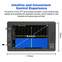 New ULTRA 100k-5.3GHz RF Signal Generator Handheld Tiny Spectrum Analyzer with 4inch Display for tinySA