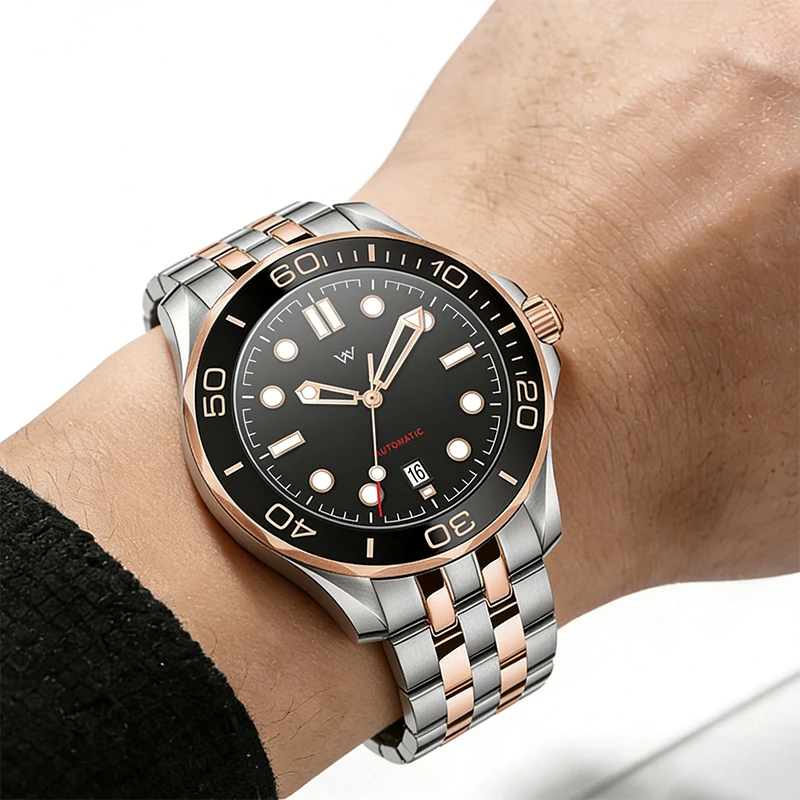 WM Watch Automatic Mechanical Watch Miyota 8215 Waterproof Business Casual Sapphire Welly Merck Watches For Men 148M-WM