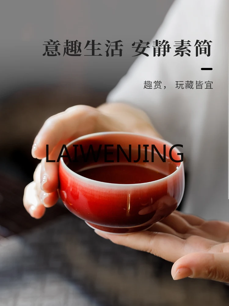A-16Ceramic Lang HY Yuyao Tea Set Handmade Tea Cup Household