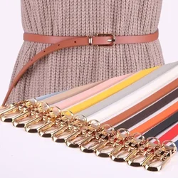 Stretch Belt Women Fashion Waist Belt Thin Buckle Waistband for Fashion Ladies Belt Dress Apparel Accessories New Style 2023