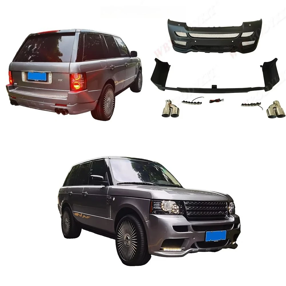 For Range Rover Upgrade Body Kits Bumpers Front Rear Spoiler Side Skirt Spoiler Wing Fenders Auto Parts Car Exterior 2