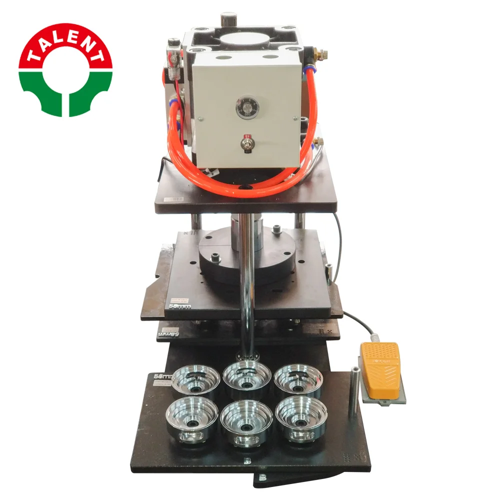 

Высококачественная машина для изготовления металлических значков-пуговиц и магнитов с круглой формой, в деревянной коробке