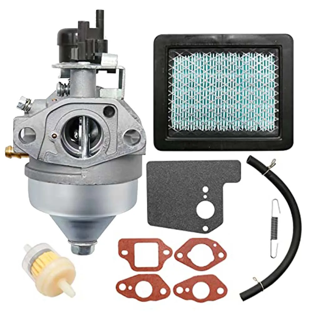 All in One Carburetor Kit for Honda Engines Fits For GCV160A For GCV160LA with Fuel Filter Pipe and More Accessories