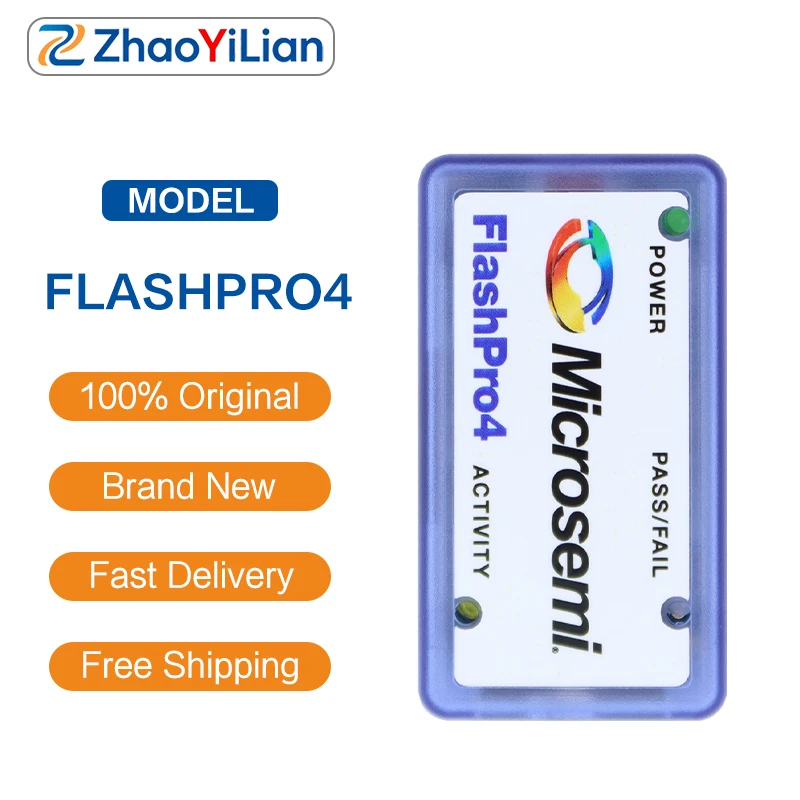 For FLASHPRO4 Microsemi FlashPro4 FPGA ISP Programmer USB JTAG Download Debug Tool