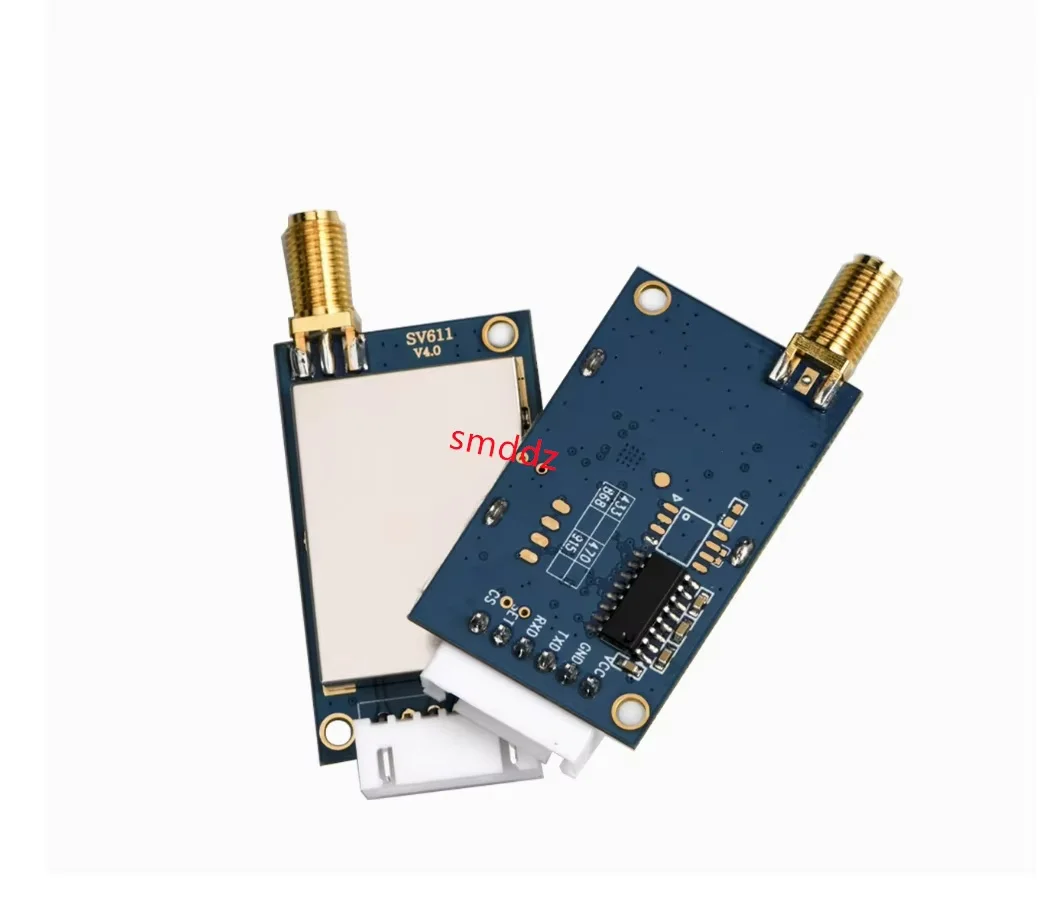 1 piece,  SV611 industrial grade/Si4432 serial port transceiver module 100mW (TTL -232-485)