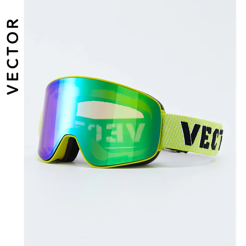 VECTOR Ski Goggles Snowboard Anti-fog and Anti-ultraviolet Poc Men Women Skiing Eyewear UV400 Snow Protection Glasses Double