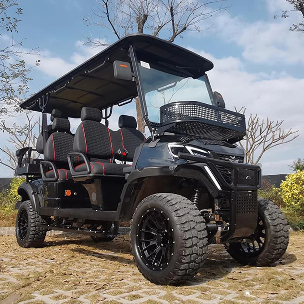 2024 Hot Sale 4 Wheel Electric 60 volt golf cart street legal 4 seater golf cart battery powered Electric Golf Cart