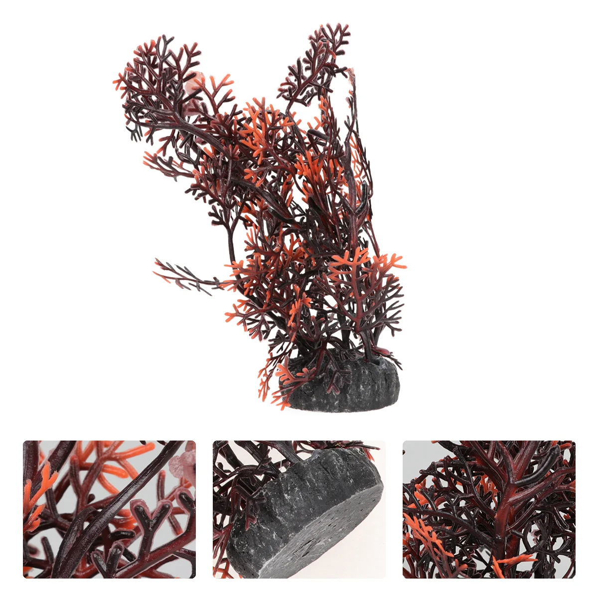 

2Pcs Simulated Aquatic Grass Leaves Exquisite High Simulation Decorations for Aquarium Tank Natural Scenery Underwater Plants