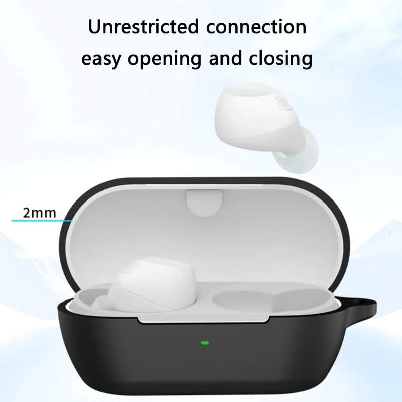 Shockproof Skin Sleeve Housing Case Washable Cover Shell Enclosure for WF-C710N