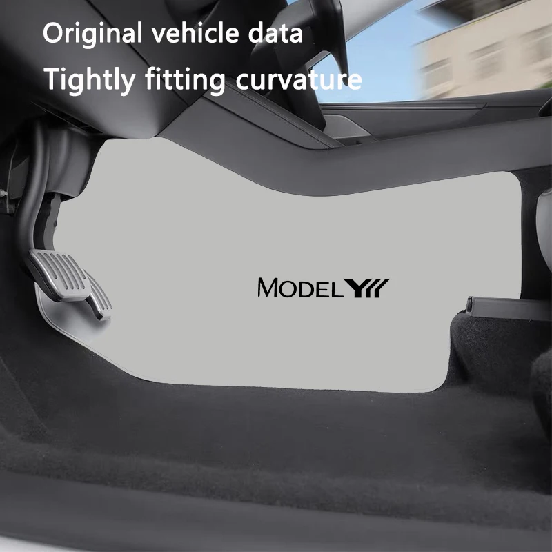 Für Tesla Model 3 Model Y Juniper / YL 6-Sitzer Mittelkonsole Anti-Kick-Pad LHD Zentralsteuerung Beidseitiger Schutzpolster – Detail 5