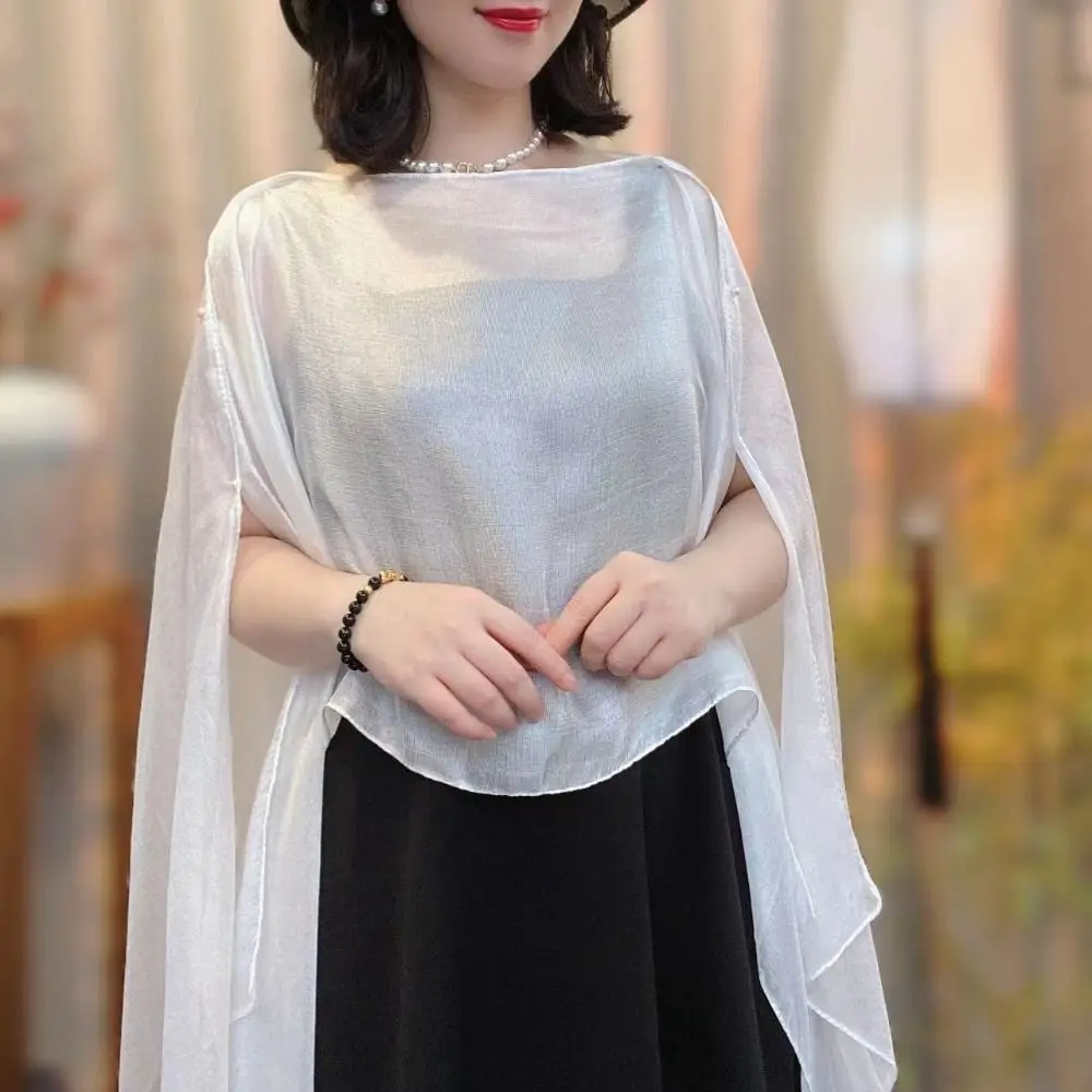 

Summer Beach Towel Sunscreen Shawl Pure Color Chiffon Shawls for Evening Dresses Women Wedding Evening Party Capes Scarves