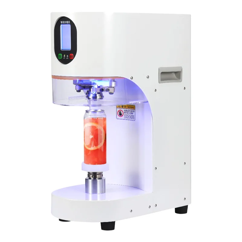 

intelligent bottom non-turning can sealing machine cup sealing machine takeaway packaging beverage bottle sealing machine