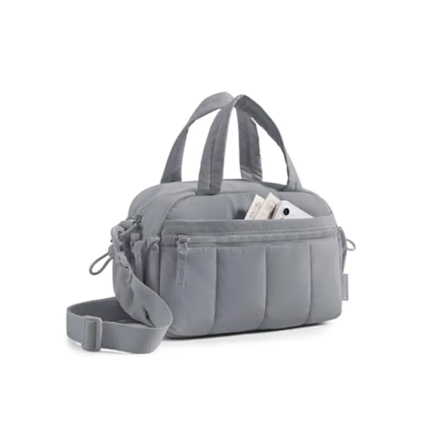 

BAGSMART Gym Bag for Women Duffle Bag for Travel with Wet Pocket Lightweight Carry on Weekender Duffel Water Resist