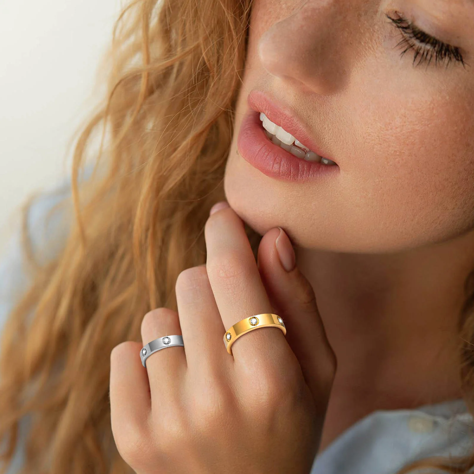 18K مطلية بالذهب خاتم مخصص للنساء موضة مايكرو معبد Cubiz الزركون خواتم الاصبع الإناث مجوهرات الخطوبة اكسسوارات 2026 #1