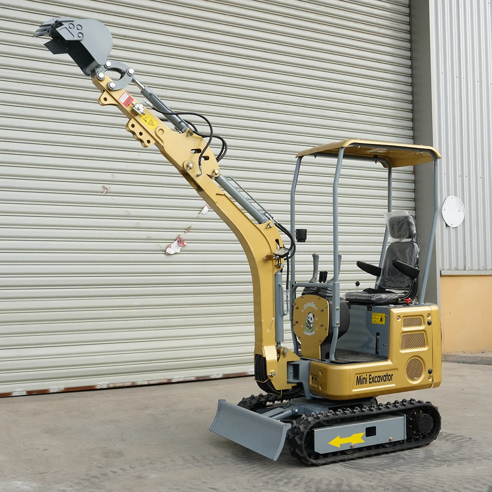 Cheap Mini Excavator Euro 5 CE EPA Engine Farm 1 Ton Diesel Mini Excavator Multifunctional Crawler Small Digger Customized