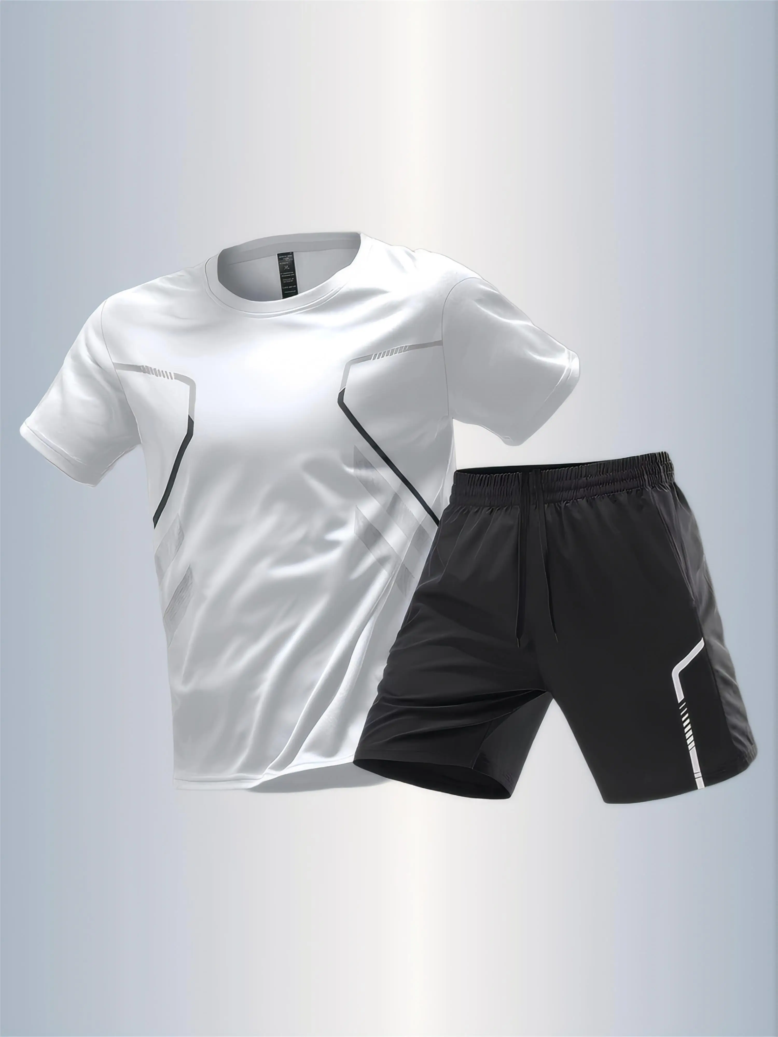 

A popular 3D printed, simple fashionable casual comfortable soft and breathable men's suit for the summer of 2025