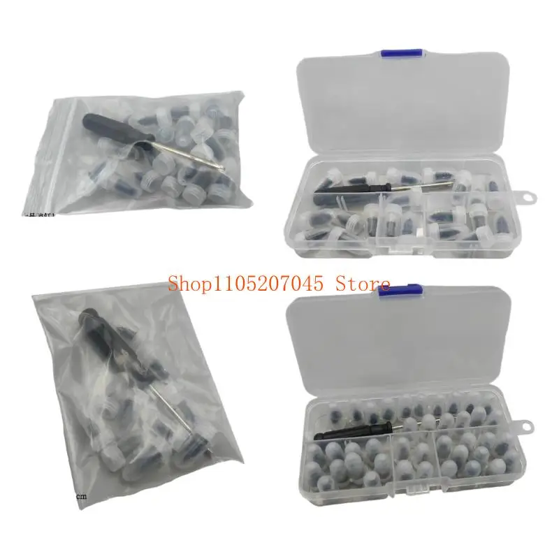37cd Auto Sealing Tire Puncture Repair Kit Fast Leak Fix With Fiber Cores Reinforce for Motorcycles Car Electric Vehicles
