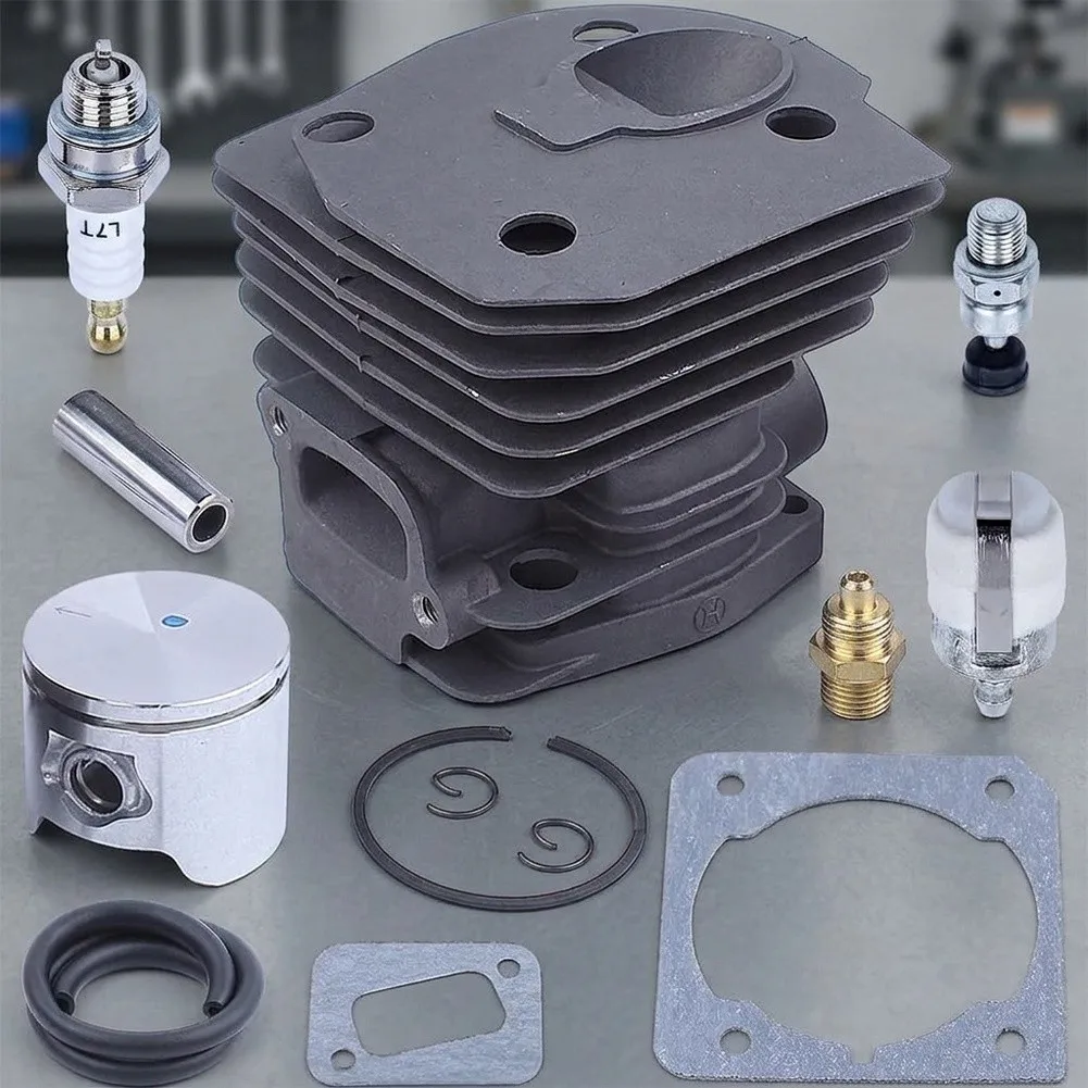 for piston and Cylinder Set 45mm for Hus 353 351 350 346XP 340 for chainsaw Engine Upgrade Kit Compatible with 350 Series