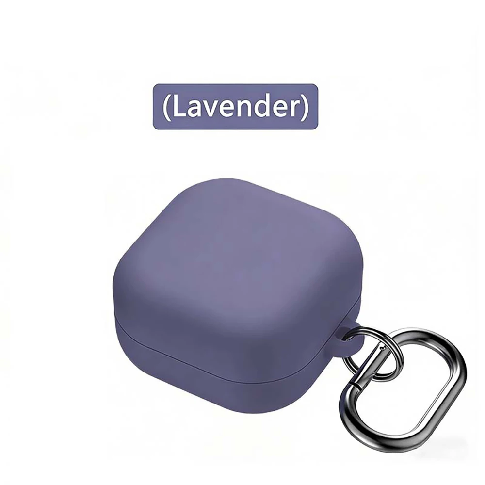 Kopfhörerhülle mit Haken für Samsung Galaxy Buds 4 Pro Buds4, kabellose Ladehülle aus Silikon, Kopfhörerabdeckung Buds 4Pro 2026 Funda