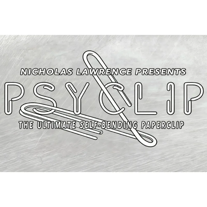 

Psyclip от Николаса Лоренса: Фокусы, ментализм, иллюзии, магия, реквизит для фокусников, трюки для выступлений из близкого плана