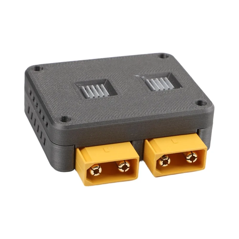 For XT90 Compatible Battery Parallel Unit Dual For Ideal Diode Protection 5-100V Operating Voltage 80A per Channel 7.3x6.5x2cm