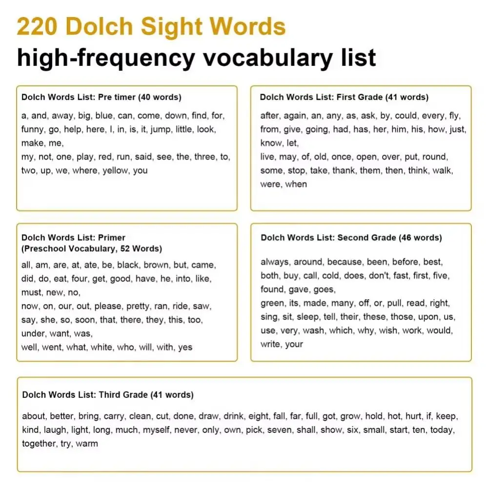 紙製のサイトワードフラッシュカード 単語認識カード モンテッソーリカード サイトワードゲーム 耐久性のある絶妙な早期ベビーフラッシュカード