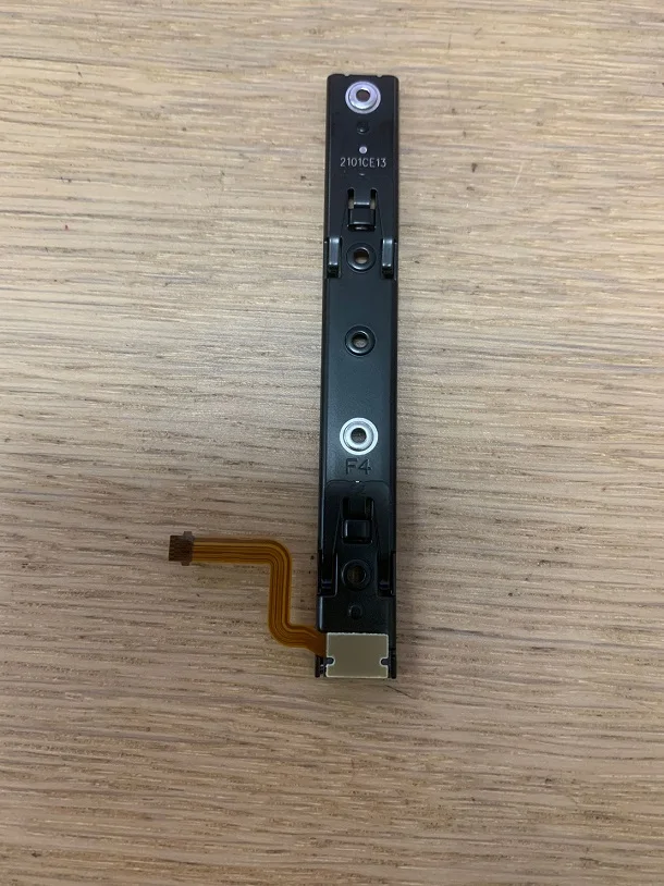 20ピース/ロットNintendo Switch用の新しいオリジナルスライディングレールアセンブリ,左右のソケットアセンブリ