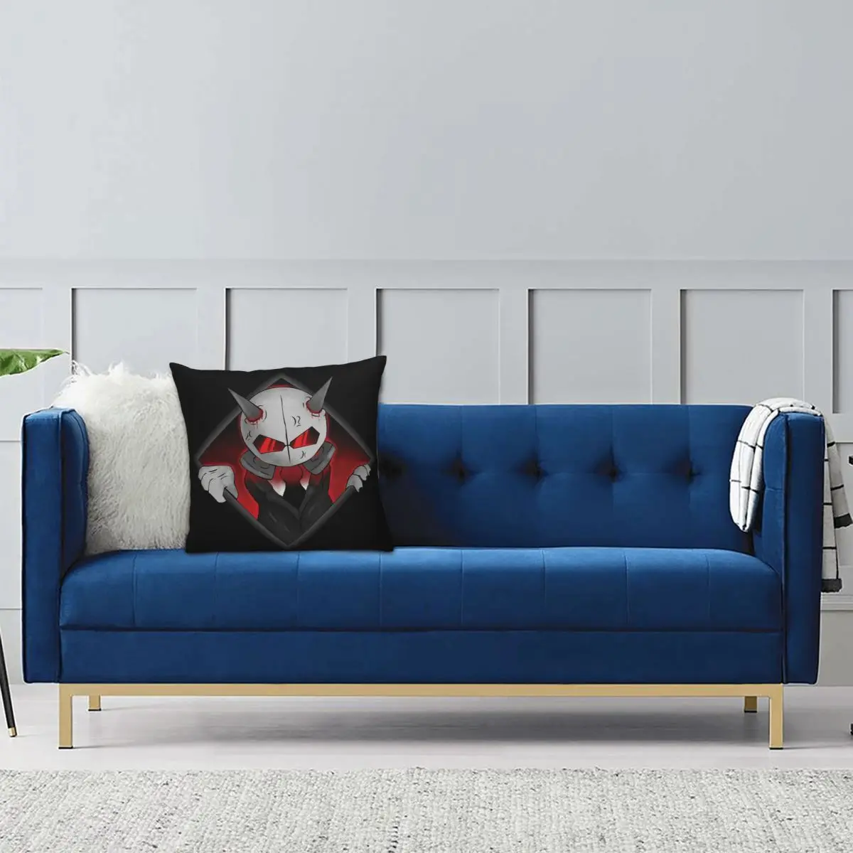 Cartoon Madness Combat Animation Square Pillowcase Pillow Cover Cushion Decor Comfort Throw Pillow for Home Living Room