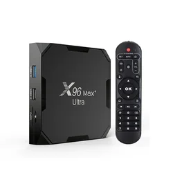 S905X4 TV Box Android 11 X96Max Plus Ultra 4GB 64GB TVBOX AV1 8K Wifi BT 4.0 Streaming Player Set Top Box