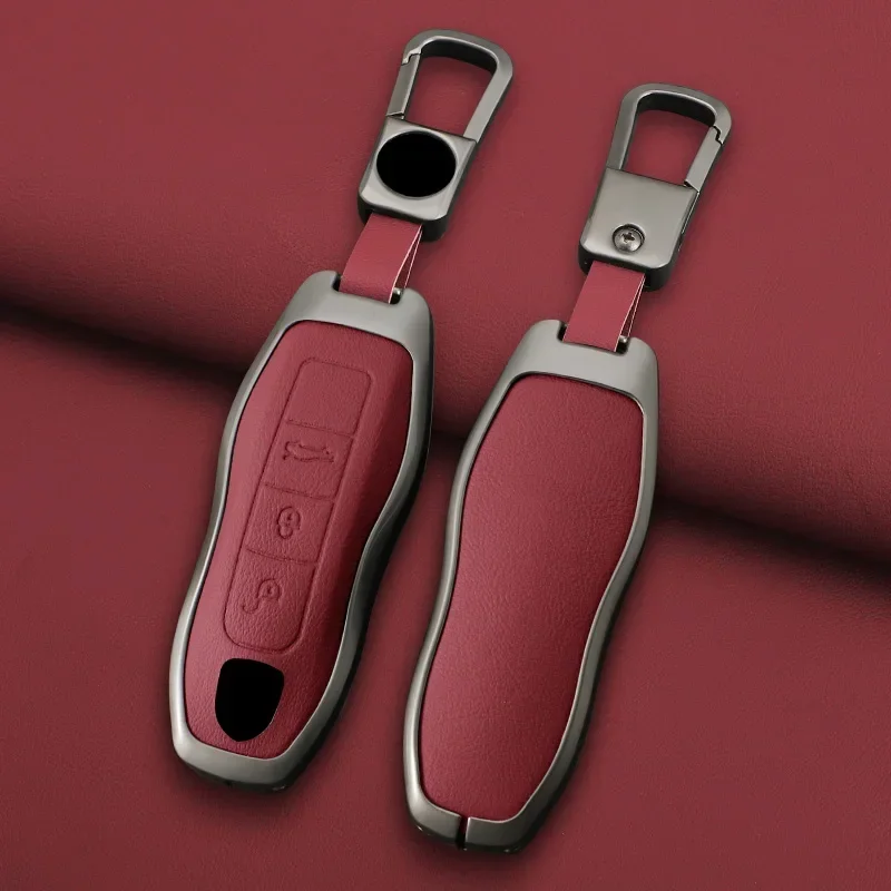 자동차 스마트 원격 키 케이스 포브 커버 세트 쉘, 포르쉐 파나메라 스파이더 카레라 마칸 박스터 카이맨 카이엔 911 970 981 991