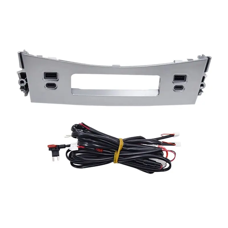 

Car Panel Cover For Toyota Corolla 2010-2013 Car PD QC3.0 TYPE-C USB Phone Charging Adapter