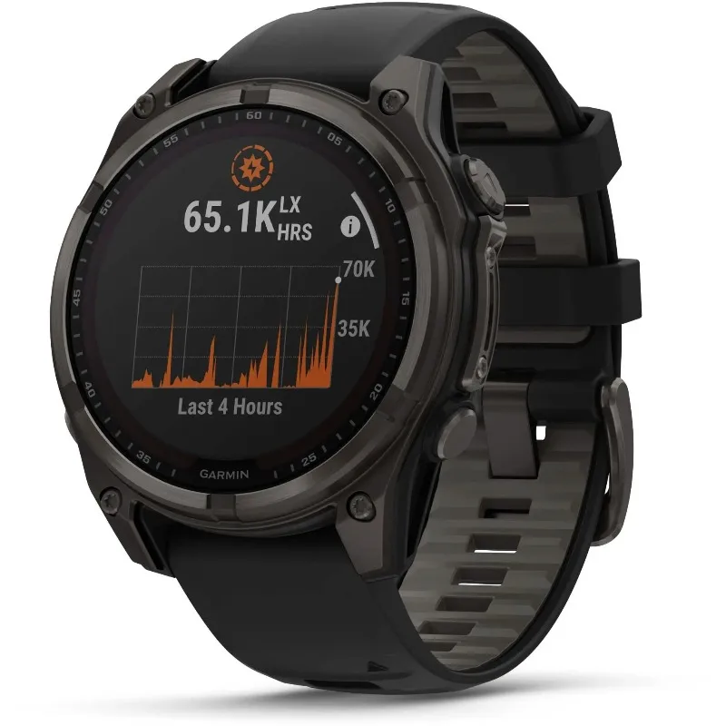 

New Marketing Sales On Garmins-Fenix 8 Sapphire Smartwatch Athlete GPS Watch - 47 mm / 51 mm SOLARower