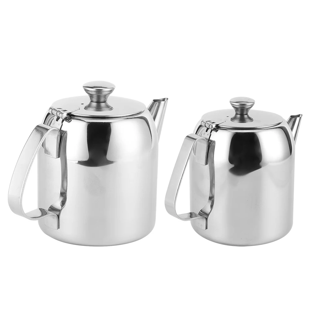 غلاية باردة من الفولاذ المقاوم للصدأ ، إبريق قهوة ، إبريق شاي ، صنبور قصير ، مستدير ، فندق ، مطعم ، أكسسوارات منزلية ،!!!!! #5