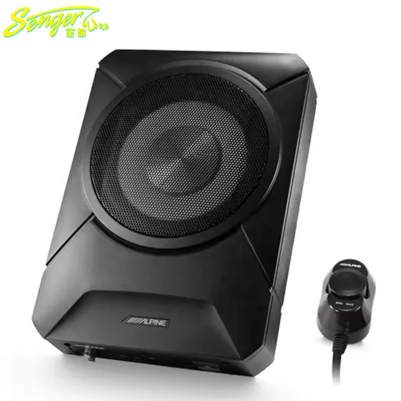 New Alpine PWE-S800 auto active bass double voice coil 8 