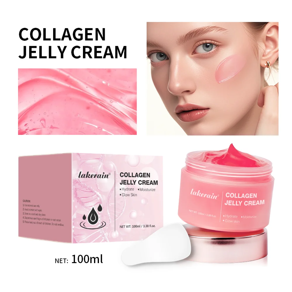 Collagen Jelly Cream- Niacinamide & Freeze-Dried Hydrolyzed Collagen - Boosts skin's barrier hydration and gives 24h Glow & Lift