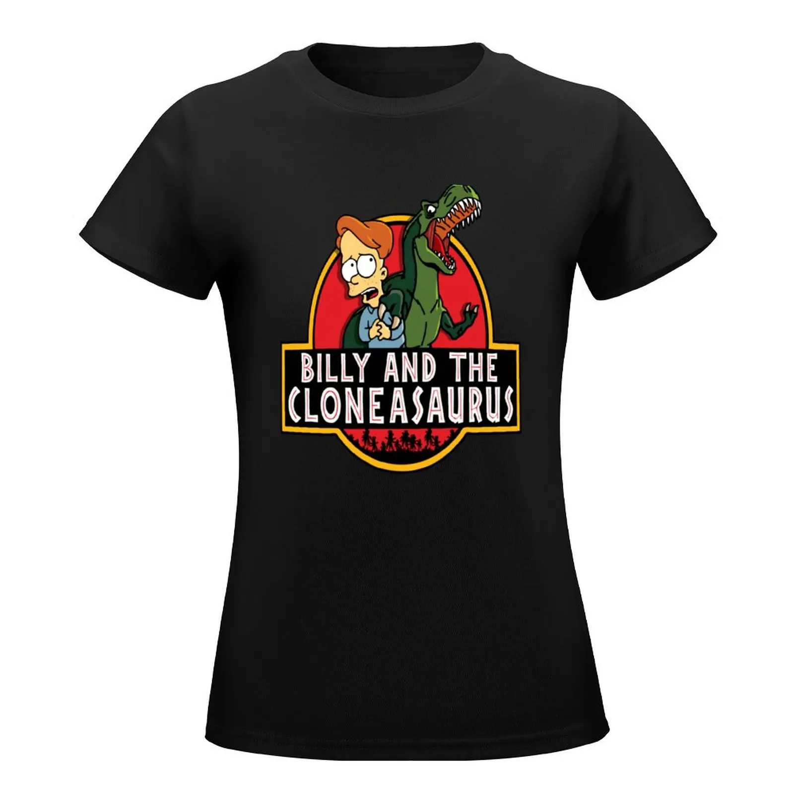 billy and the cloneasaurus T-Shirt female summer top new edition t shirts for Women