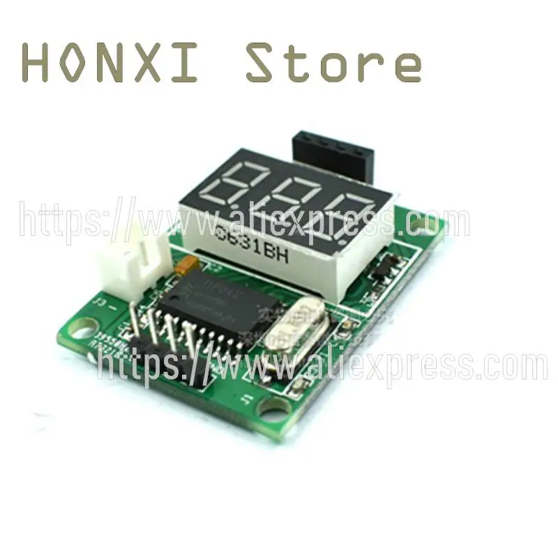 1PCS Ultrasonic ranging module test board provide 5 V / 3.3 V test board test HC-SR04 display range finder